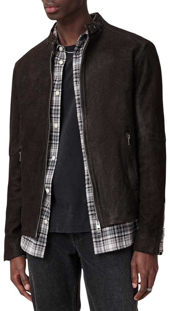 ALLSAINTS CORA JACKET シングル ライダース ジャケット M Cora Leather Jacket Jet Black | ALLSAINTS US